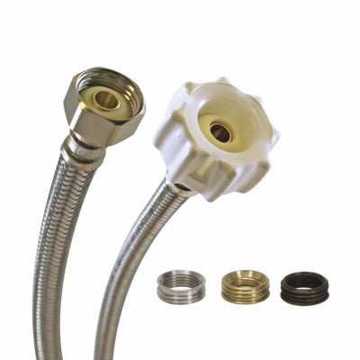FLUIDMASTER Fluidmaster Inc 4T12UCSRP4 Toilet Connector 12 Inches