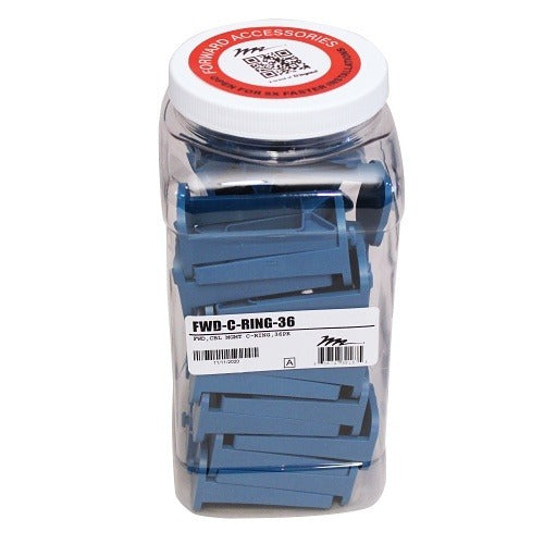 MIDDLE ATLANTIC Middle Atlantic FWD-C-RING-36 Cable Management C-ring 36 Pack