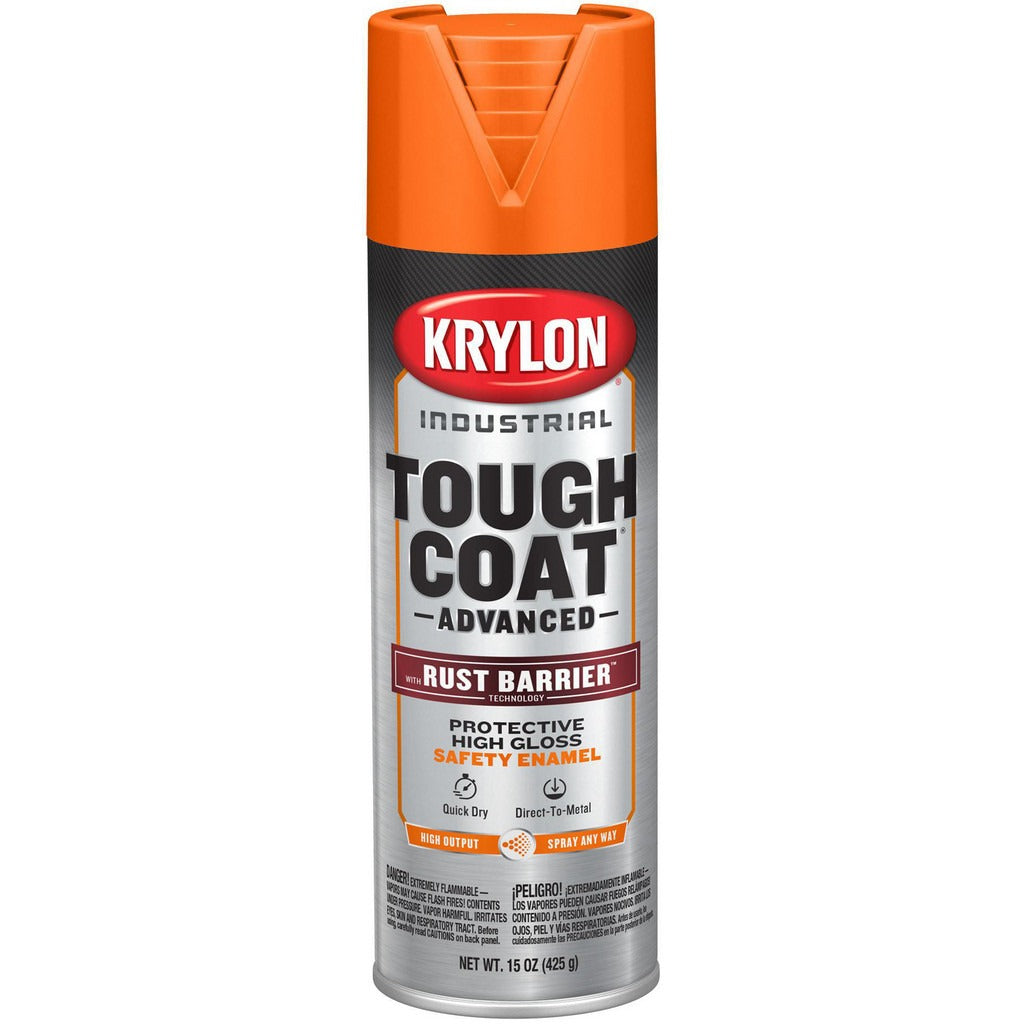 KRYLON Krylon K00559008 Rust-preventive Spray Paint Safety Orange