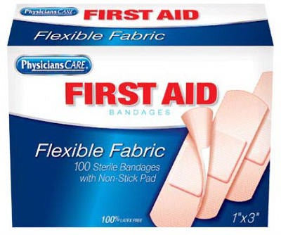 ACME UNITED Acme United 90098 Fabric Bandage 1x3 in 100 Count