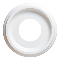 Westinghouse 7703700 Ceiling Medallion 10 Inch Molded Plastic