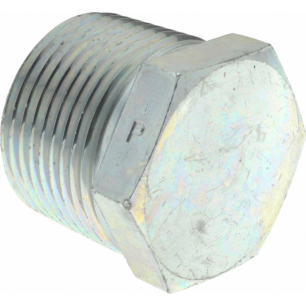 PARKER Parker 1 Hp-s Hex Plug 1 in Mnptf 4500 Psi Zinc-plated Steel