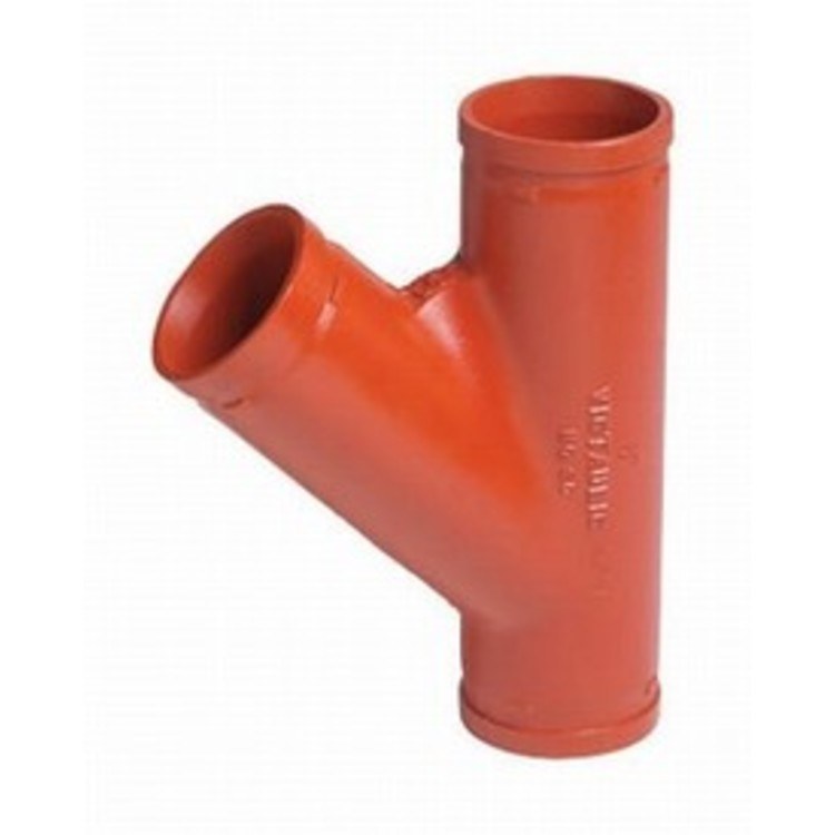 Victaulic 30-4 Pipe Lateral 4 Grooved Welded Steel