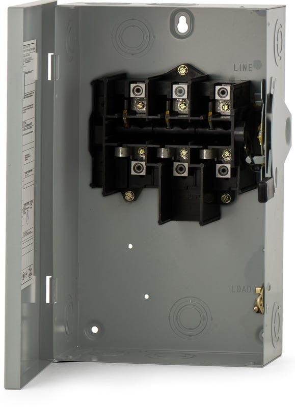 CUTLER & HAMMER Cutler & Hammer DG322UGB Safety Switch 60A 240V 3-Pole