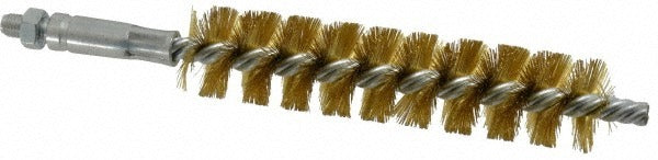 SCHAEFER BRUSH Schaefer Brush 93628 Tube Brush 7/8 in Brass Bristles