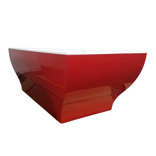 DAKOTA Dakota Plumbing Products DST-FSRCB01W Freestanding Bathtub