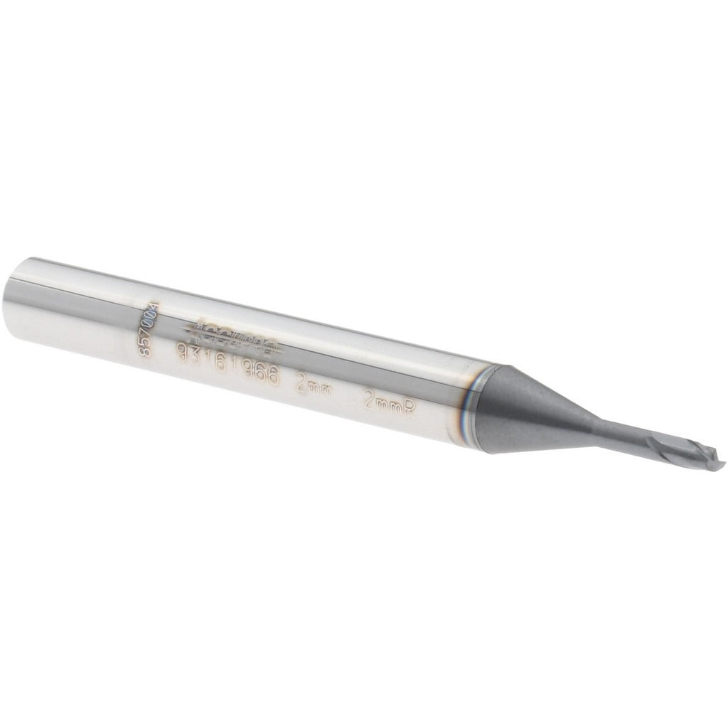 ACCUPRO Accupro 12177346 Corner Radius End Mill 2mm 2 Flute Carbide