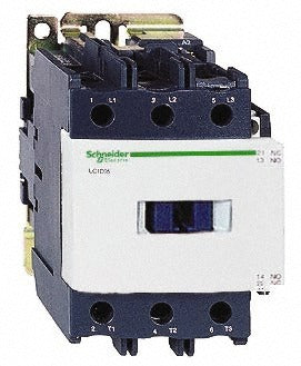 SCHNEIDER ELECTRIC Schneider Electric LC1D80T6 Iec Contactor 80A 480VAC