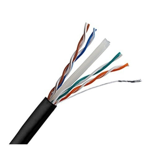 WIREPATH Wirepath NST-CAT6-1000-BLK Cat 6 Riser Cable Black