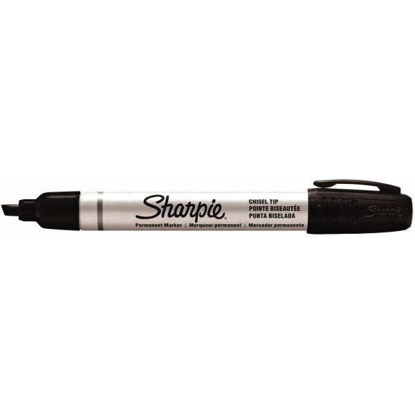 SHARPIE Sharpie 1794224 Permanent Marker Black Chisel Tip