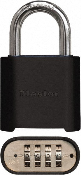 MASTER LOCK Master Lock 878 Combination Lock Zinc Powder Coated