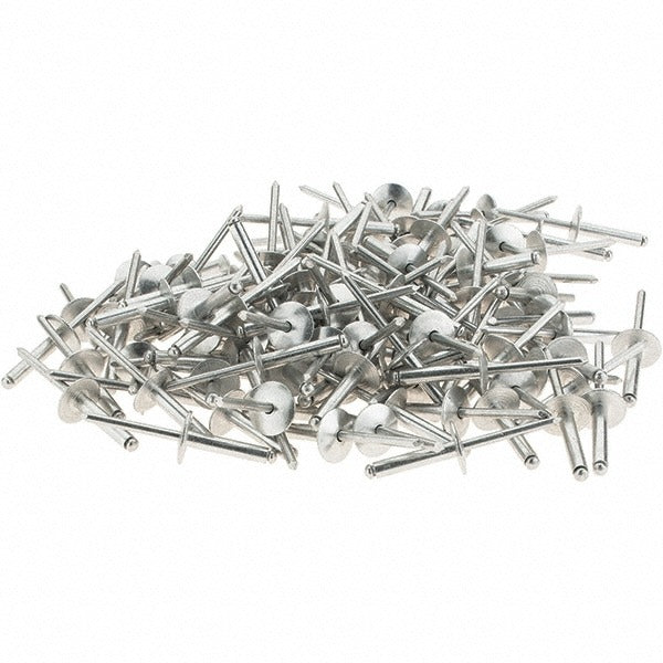 RIVETKING Rivetking ABA612LF/P500 Open End Blind Rivet Size 612 500 Pack