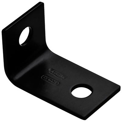 NATIONAL HARDWARE National Mfg N351-476 Corner Brace 2.5 in Black Steel 5 Pack