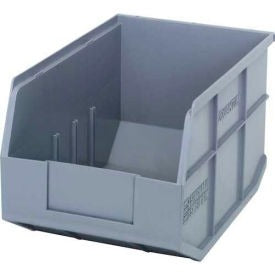QUANTUM STORAGE SYSTEMS Quantum Storage Systems SSB423GY Stackable Shelf Bin Gray