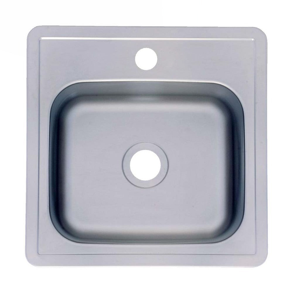 DAKOTA Dakota Plumbing Products GSR-20-TM1515-2ADA Bar Sink 15x15