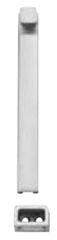 IVES Ives SB1630T26D Surface Bolt 8 Inch Satin Chrome with Strike