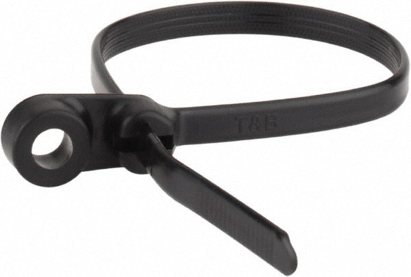 THOMAS & BETTS Thomas Betts TY35MX Mountable Cable Tie 7.8in 50lb Black