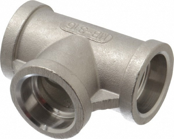 MERIT BRASS Merit Brass SWM606-12 Pipe Tee 3/4 in 316 Ss 150 Psi