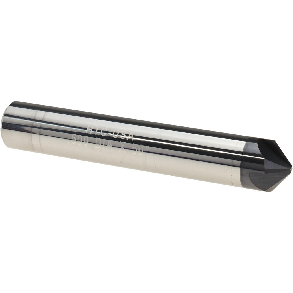 HARVEY TOOL Harvey Tool 18350-C3 Chamfer Mill 1/2 in 4 Flute Carbide