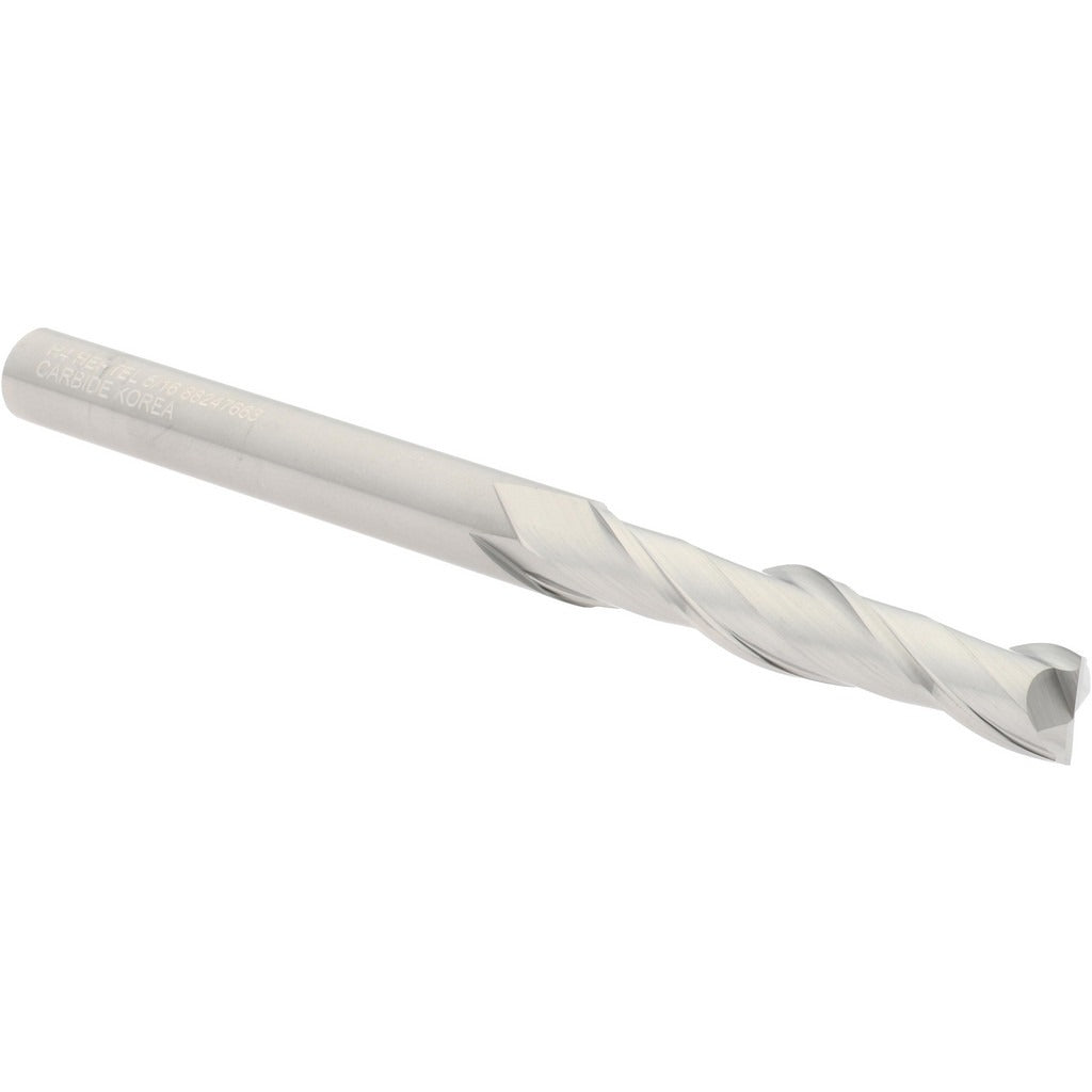HERTEL Hertel 750082 Square End Mill 5/16 in 2 Flute Solid Carbide