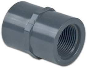 LASCO LASCO 830-012 Sch 80 11/4 Thrd Coupling White PVC Durable