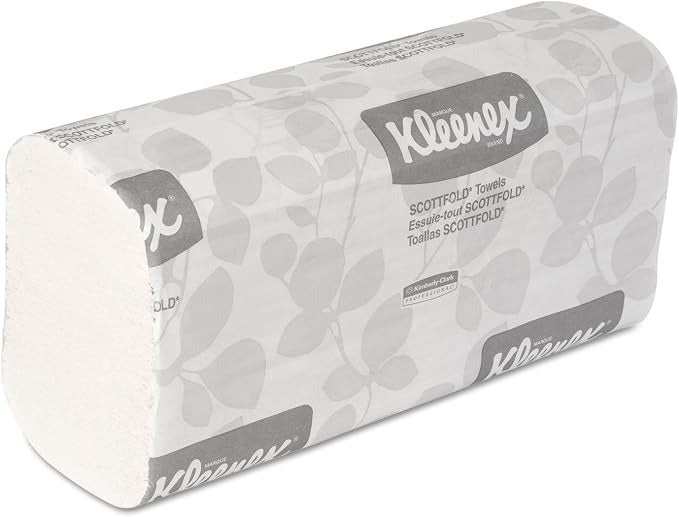 KIMBERLY-CLARK Kimberly-Clark KCC13254 Kleenex Scottfold 1-ply Paper Towels (120/Pack, 25 Packs/Case) 13254
