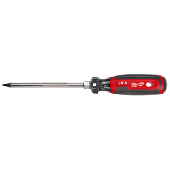 Milwaukee Tool MT219 Cushion Grip Screwdriver #3 Square 6 Inch USA