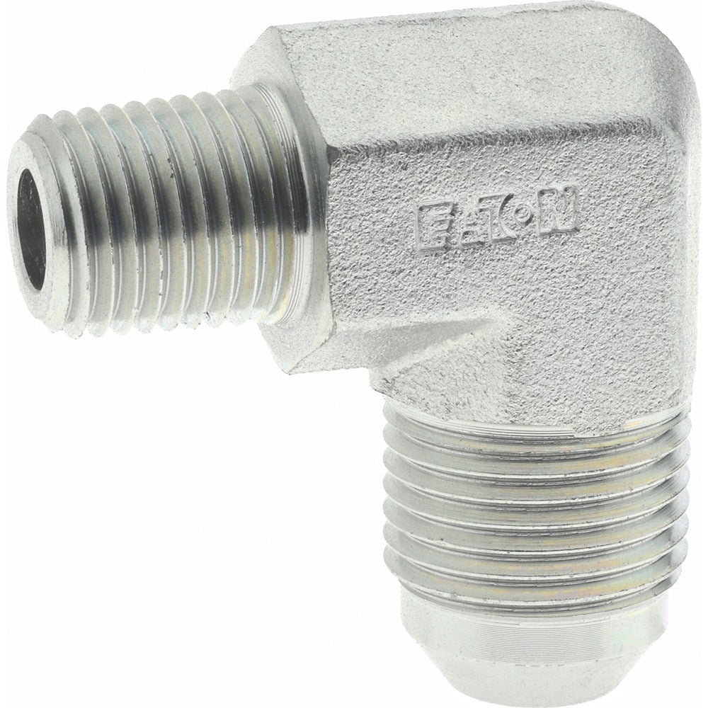 EATON Eaton 2024-4-8S Steel Flared Tube Male Elbow 1/2 in Od