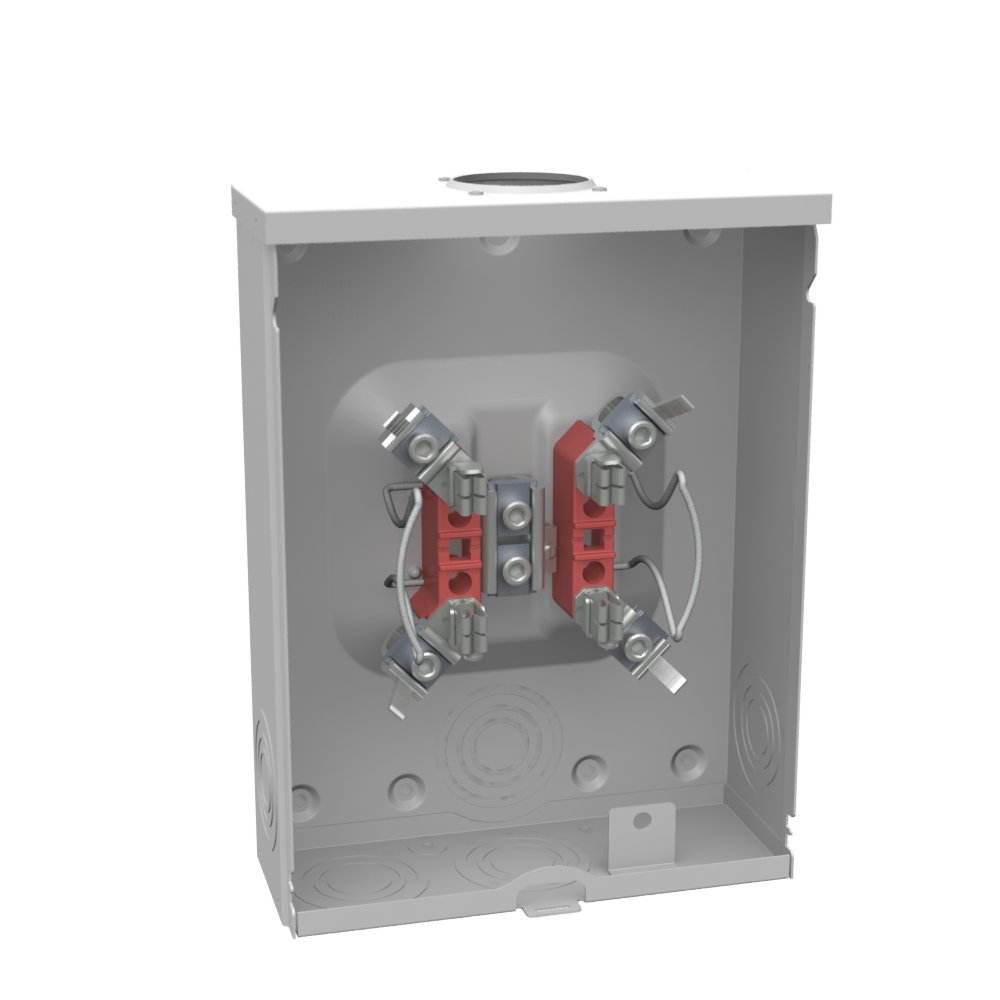 MILBANK MILBANK U7040-RL-TG-KK-BLG-AEP Ringless Meter Socket 200 A 600 VAC Horn Bypass
