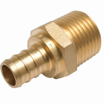 SHARKBITE Sharkbite/cash Acme UC140LFA 1 Inch Pex Barb X Mip Adapter