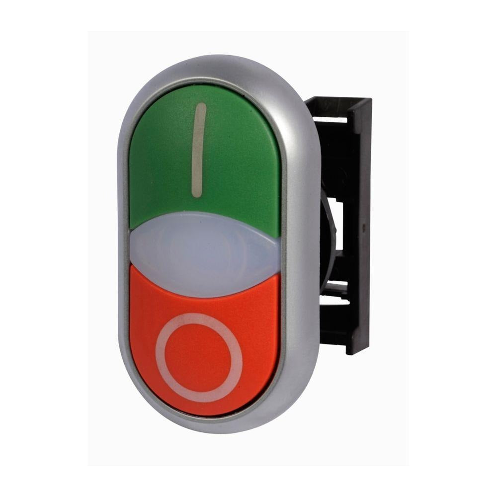 EATON Eaton M22-DDL-GR-X1-X0 M22 Modular Illuminated Momentary Pushbutton 22.5 mm