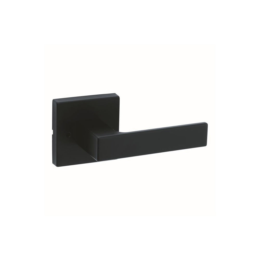 KWIKSET Kwikset 730SALSQT-514 Singapore Lever Privacy Lock Matte Black
