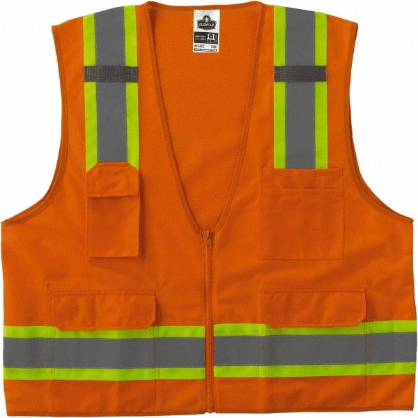 ERGODYNE Ergodyne 24069 High Visibility Safety Vest 4X 5XL Ansi 2