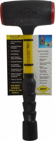 NUPLA Nupla 10063 Dead Blow Hammer 3 Lb Urethane Head