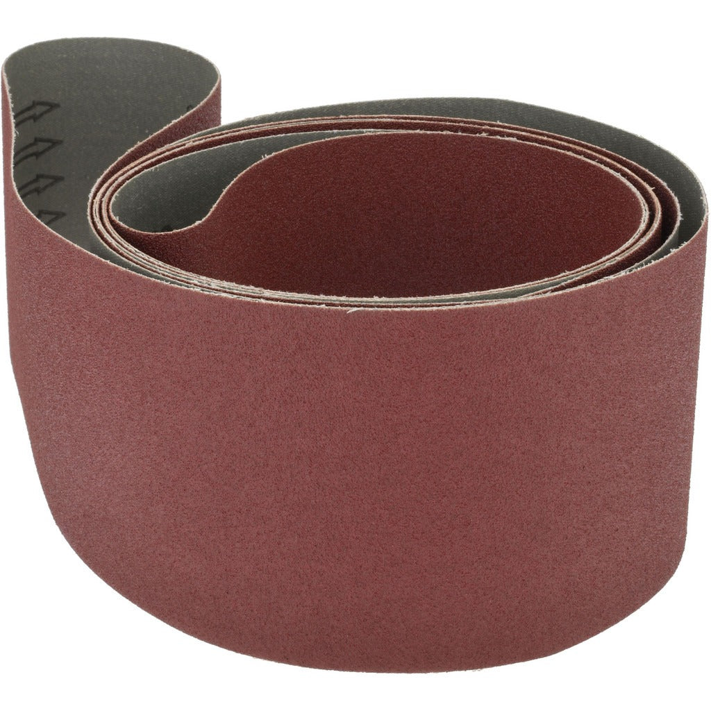 TRU-MAXX Tru-maxx 7307 Abrasive Belt 100 Grit 4x132 in Aluminum Oxide