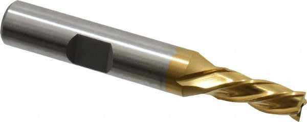 CLEVELAND CONTROLS Cleveland C33611 Square End Mill 1/4 in 4 Flute Hss Tin