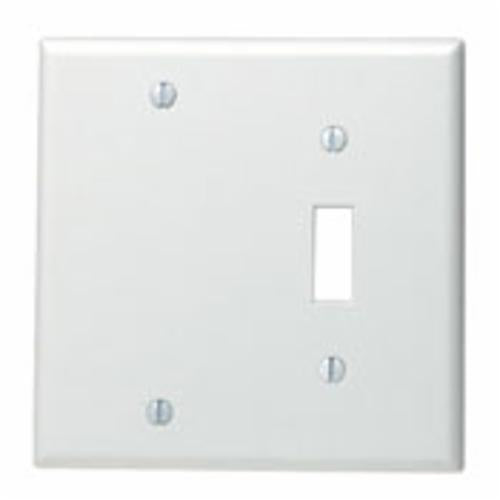 Leviton 88006 Wallplate Combination 2 Thermoset WHT