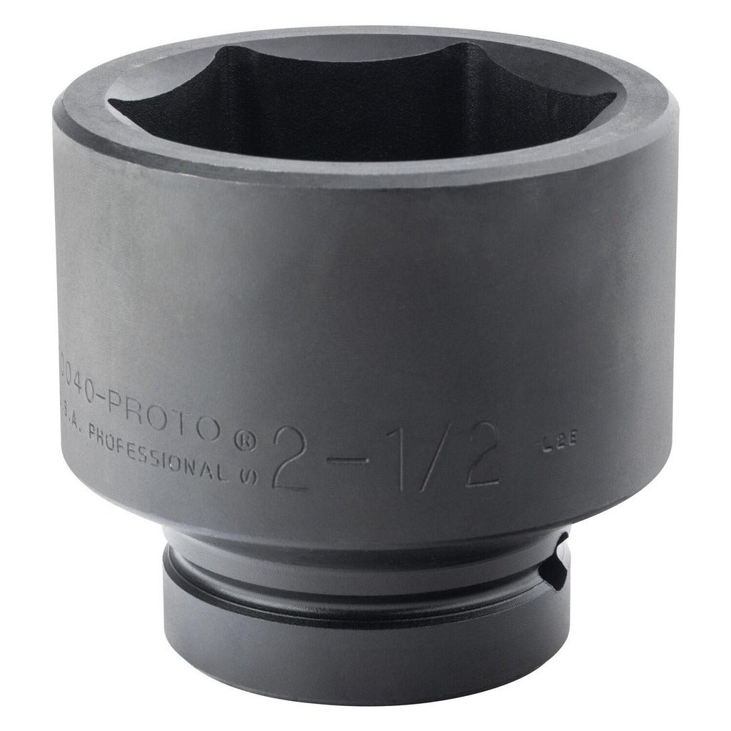 PROTO Proto J10040 Impact Socket 1 in Drive 2-1/2 in 6-point