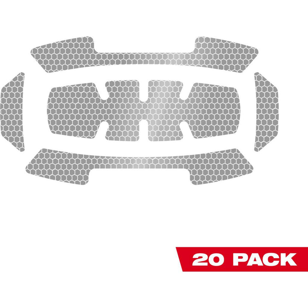 MILWAUKEE Milwaukee Tool 48-73-4600B Reflective Hard Hat Stickers 20 Pack