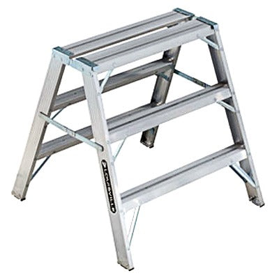 LOUISVILLE LADDER Louisville Ladder L-2032-03 Sawhorse Step Ladder 3 Ft
