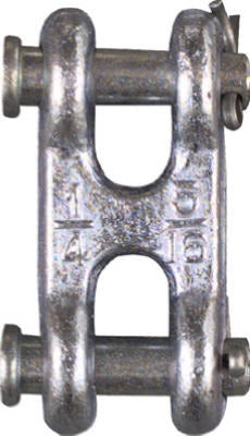 NATIONAL HARDWARE National Mfg N240-879 Double Clevis Link 1/4 5/16 Inch Zinc