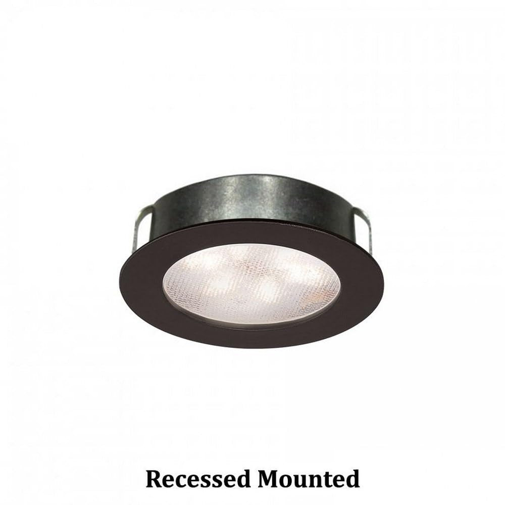 WAC LIGHTING Wac Lighting HR-LED87-27-BN Round Led Button Light 3000K