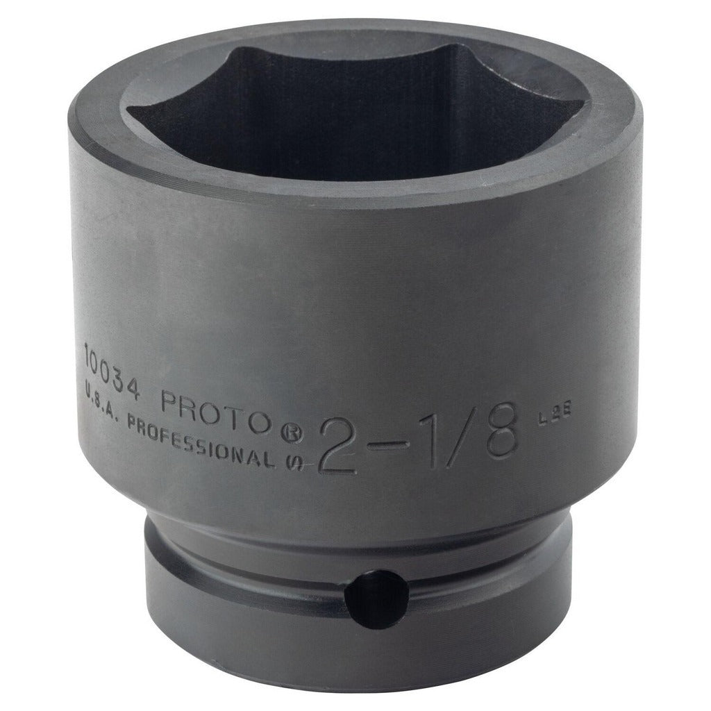 PROTO Proto J10034 Impact Socket 1 in Drive 2-1/8 in 6-point