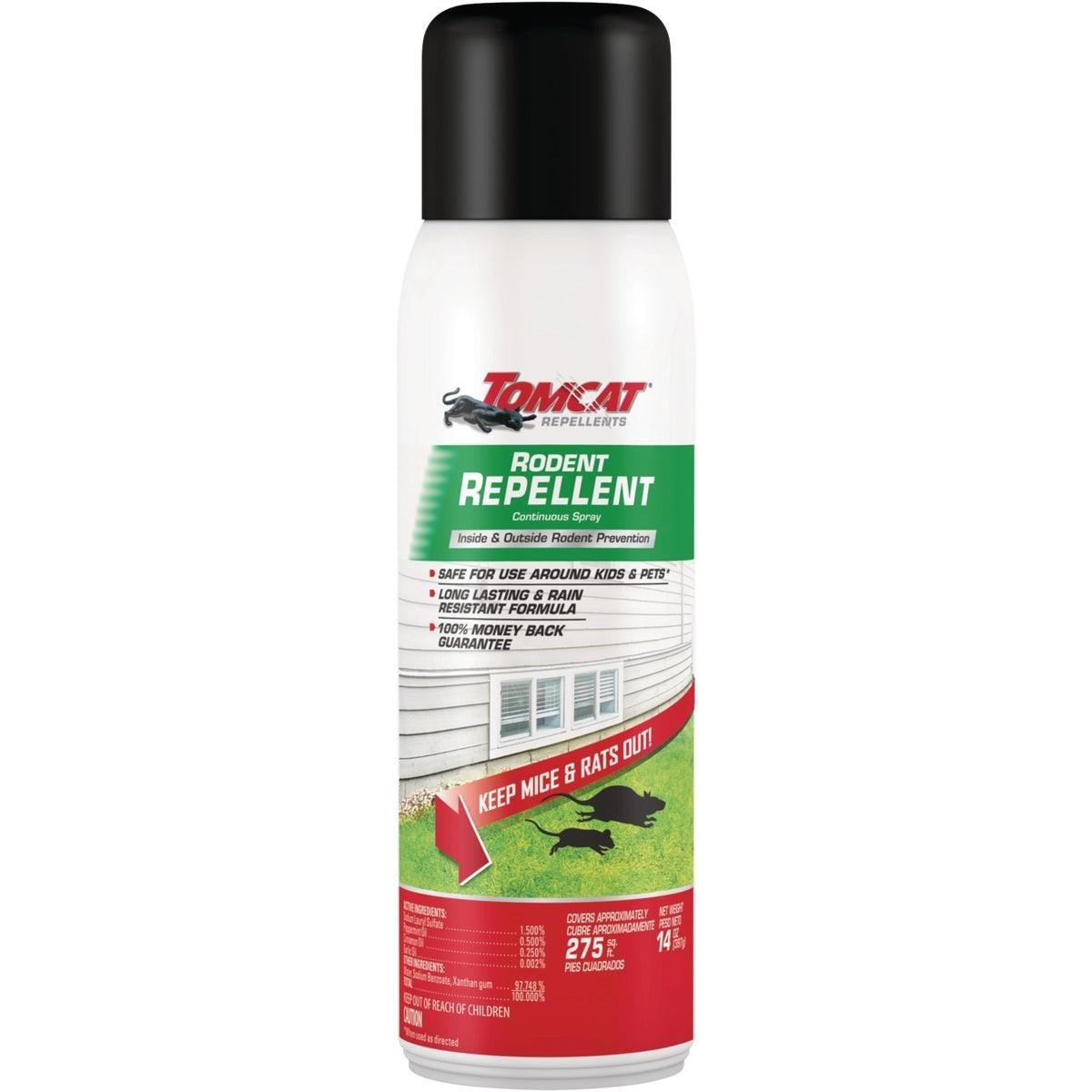 TOMCAT TOMCAT 0368306 Aerosol Spray Mouse and Rat Repellent 14 Oz