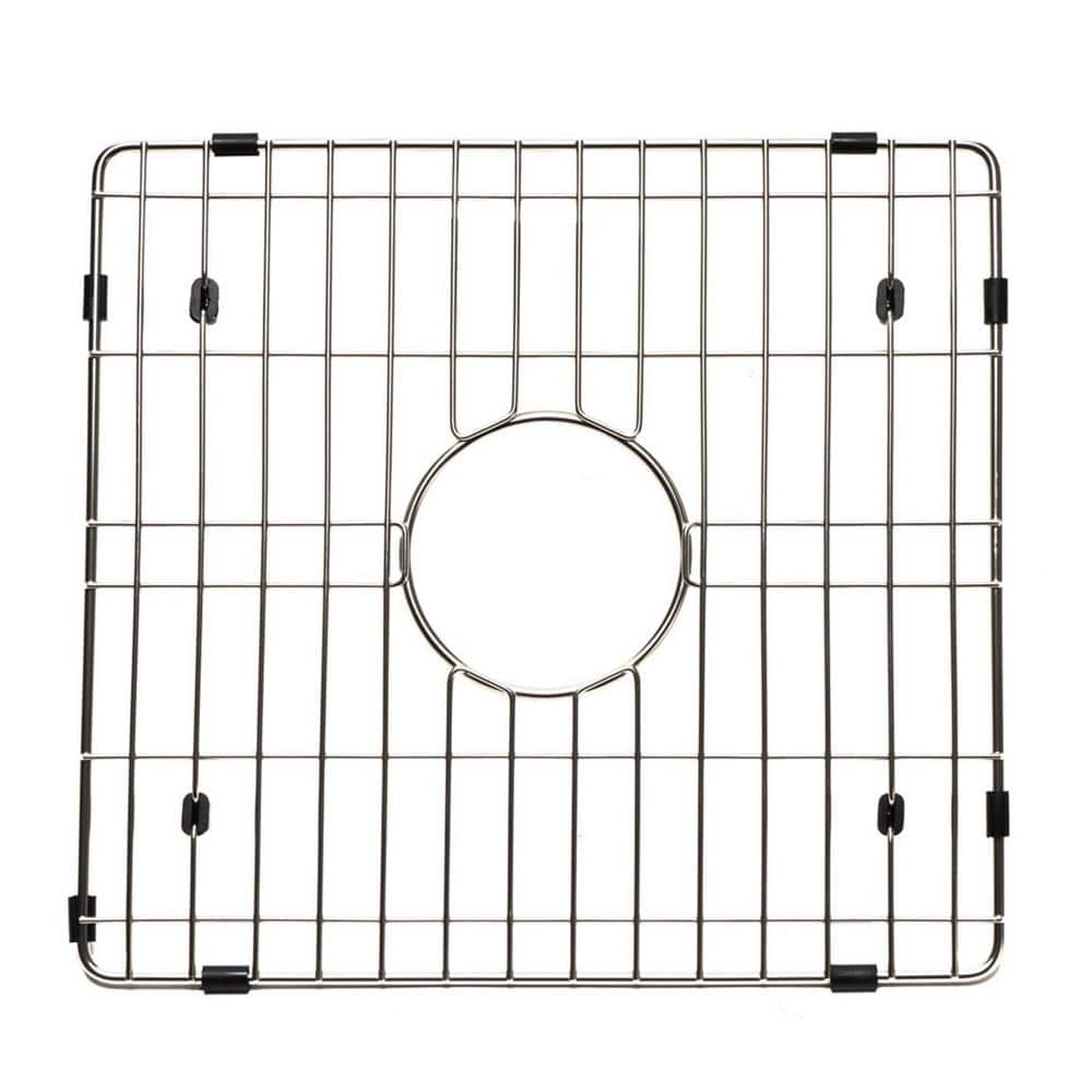 ALFI Alfi ABGR33D Kitchen Sink Bottom Grid Double Bowl