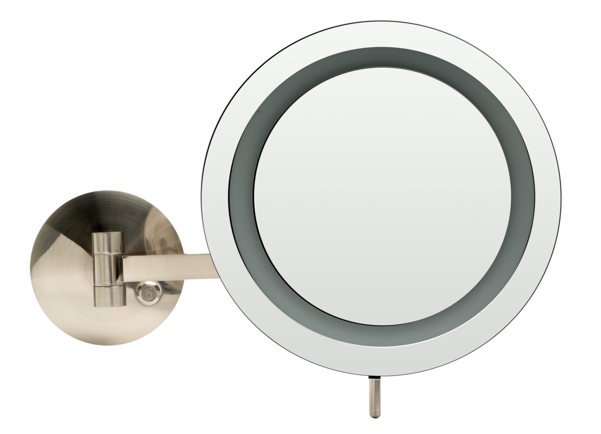 ALFI Alfi ABM9WLED-BN Led Wall Mount Magnifying Mirror 9in 5x