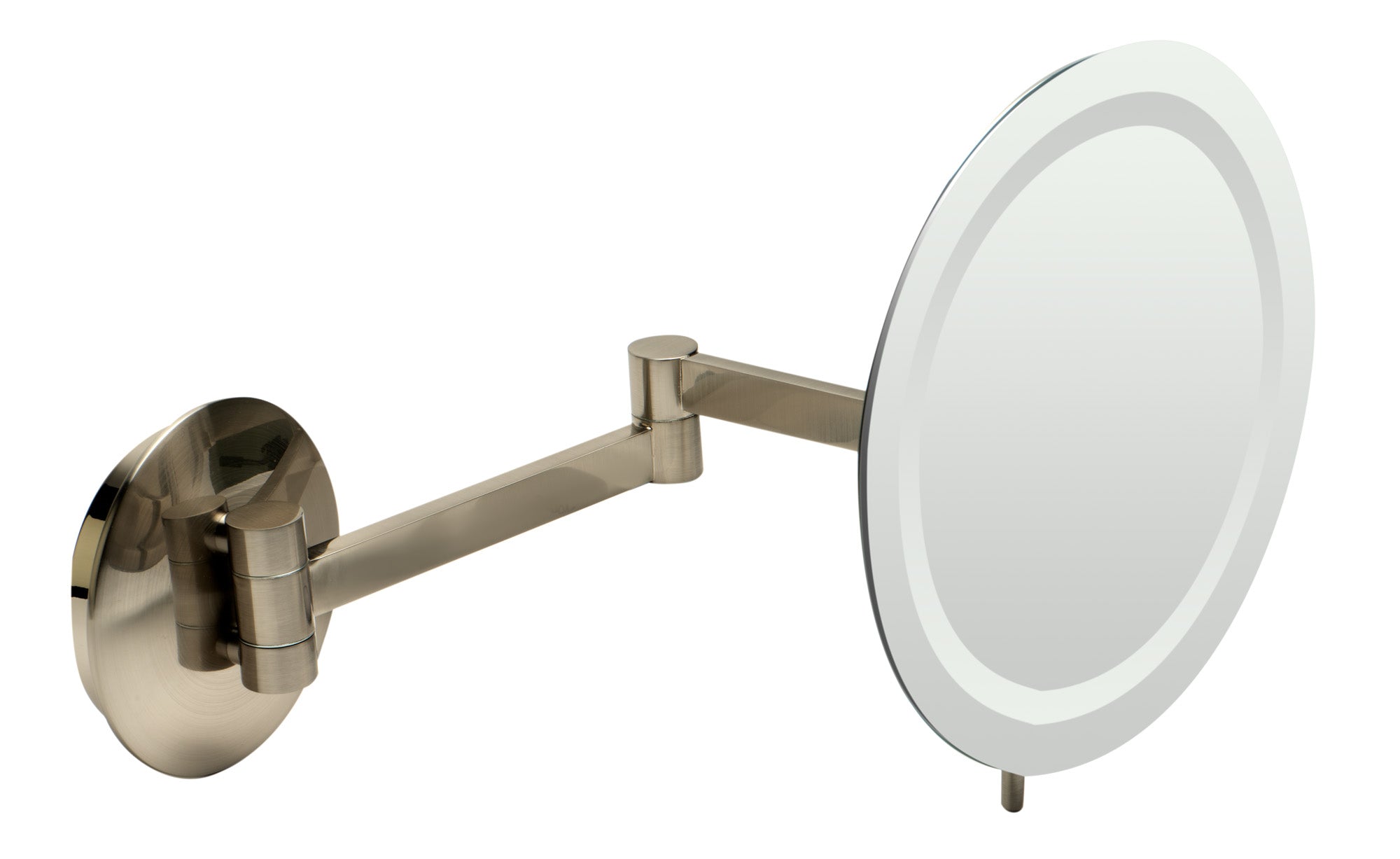 ALFI Alfi ABM9WLED-BN Led Wall Mount Magnifying Mirror 9in 5x