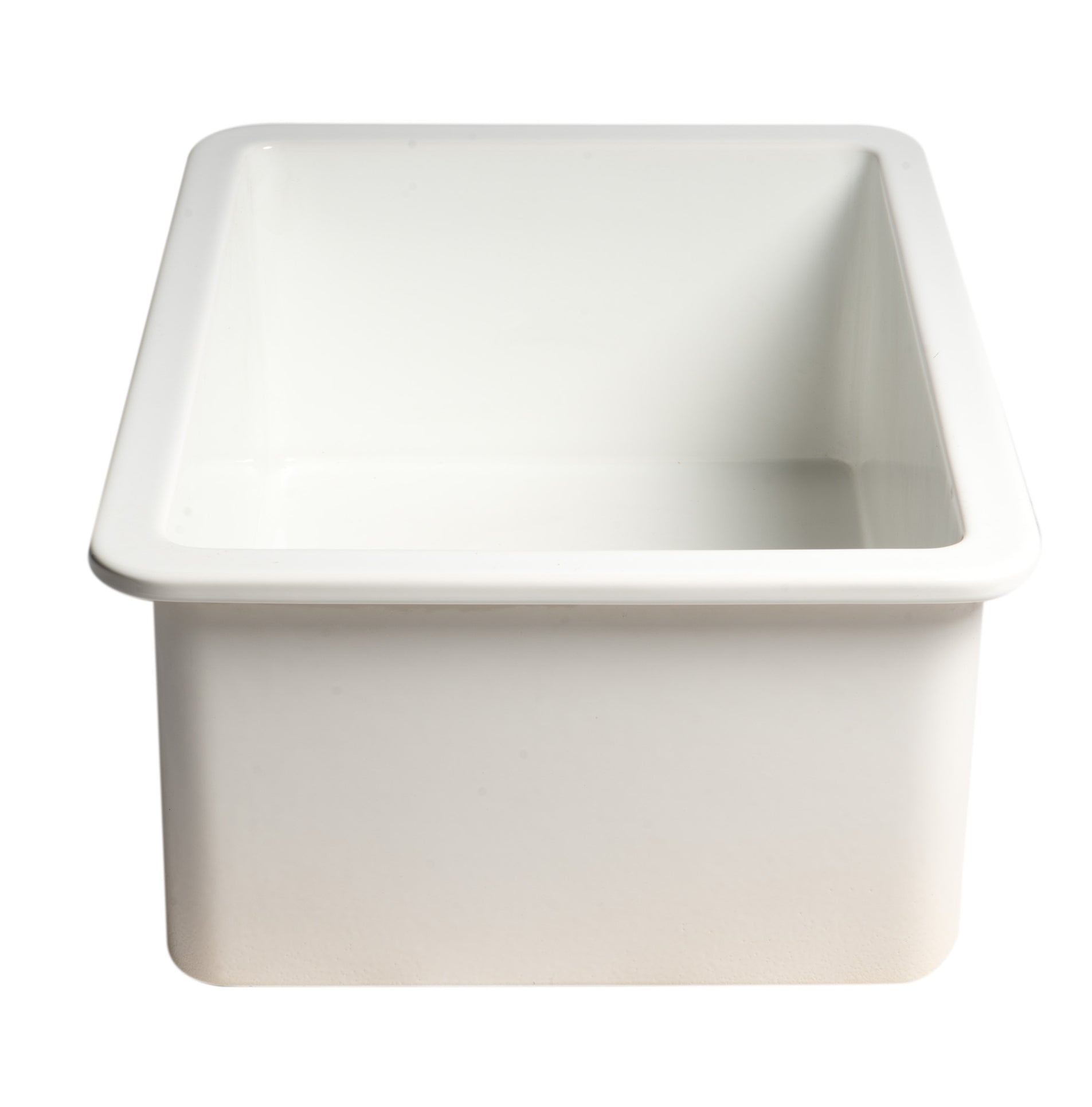 ALFI Alfi ABF2718UD-W Fireclay Kitchen Sink Undermount White