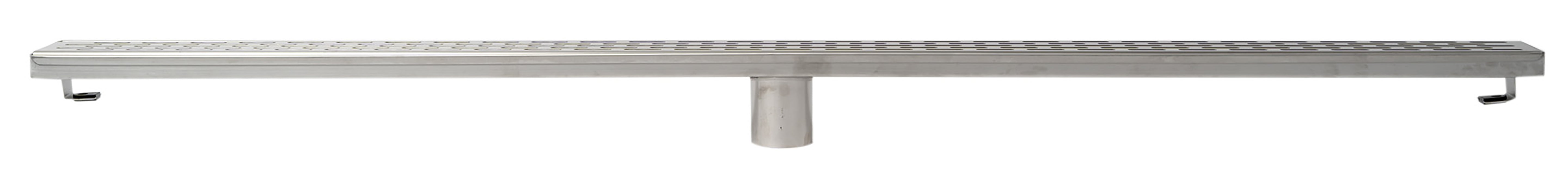ALFI Alfi ABLD47C-BSS 47 in Linear Shower Drain Groove Holes