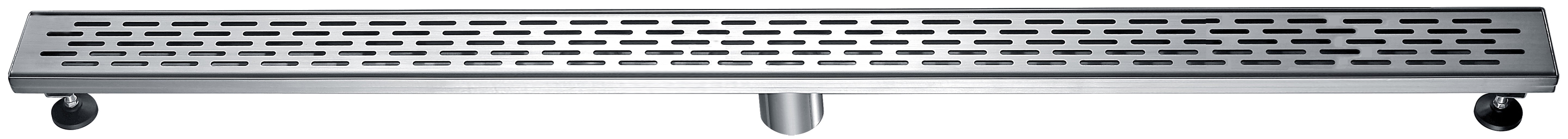ALFI Alfi ABLD47C-BSS 47 in Linear Shower Drain Groove Holes
